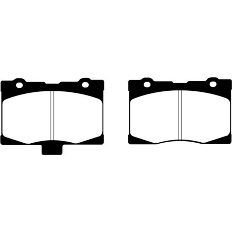 EBC 05-08 Acura RL 3.5 Redstuff Front Brake Pads