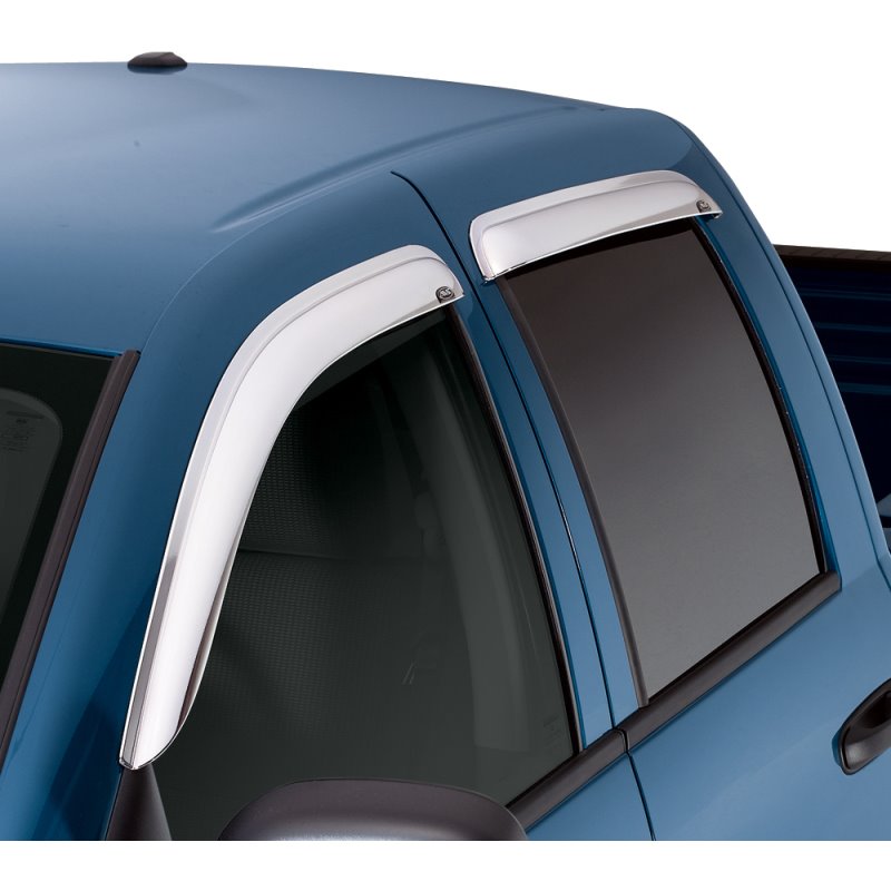 AVS 19-20 Ram 1500 Extended Pickup Ventvisor Side Window Deflector - 4pc - Chrome