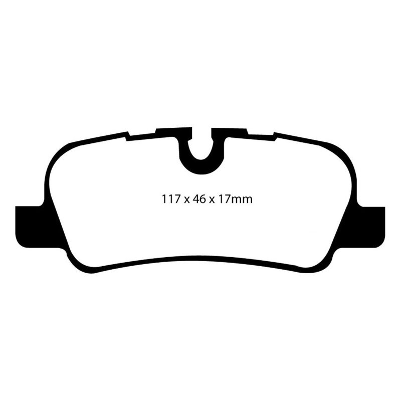 EBC 05-10 Land Rover LR3 4.4 Ultimax2 Rear Brake Pads