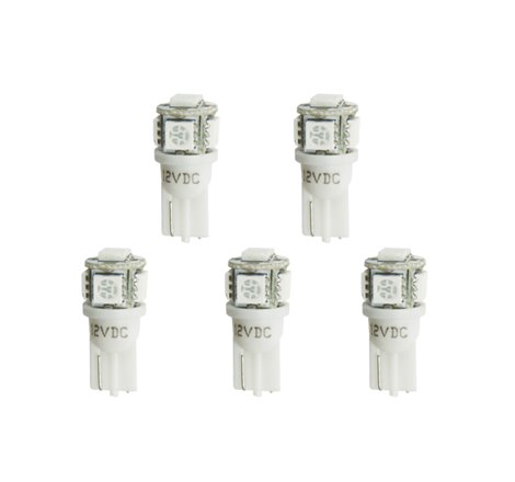 Autometer LED Light Bulb Replacement - White 5 Pack