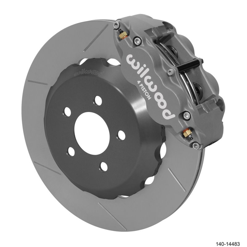 Wilwood 15+ Ford Mustang Forged Superlite 4R Rear Big Brake Kit 14.00in Rotor (Anodized)