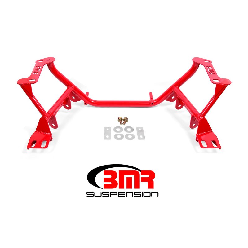 BMR 96-04 New Edge Mustang K-Member Coilover Version / Motor Plate Version - Red