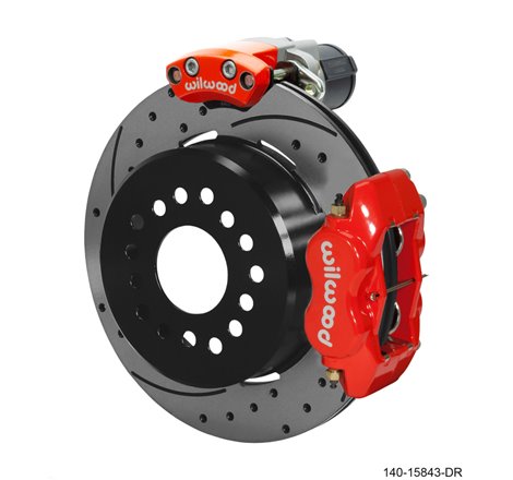 Wilwood EPB/FDLI Rear Kit 12.19in. Big Ford - SRP, Red