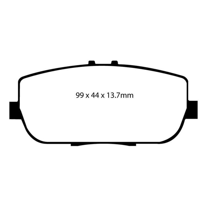 EBC 06-15 Mazda Miata MX5 2.0 Yellowstuff Rear Brake Pads