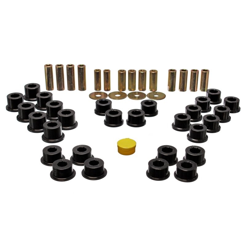 Energy Suspension 90-97 Mazda Miata Black Rear Control Arm Bushing Set