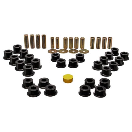 Energy Suspension 90-97 Mazda Miata Black Rear Control Arm Bushing Set