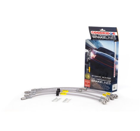 Goodridge 04-13 Mazda 3/Mazdaspeed3 Stainless Steel Brake Lines Kit