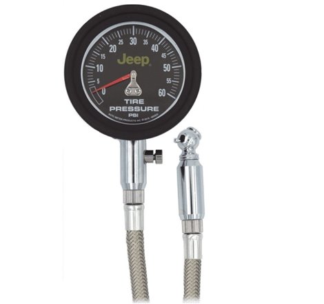 Autometer JEEP 0-60 PSI Analog Tire Pressure Gauge