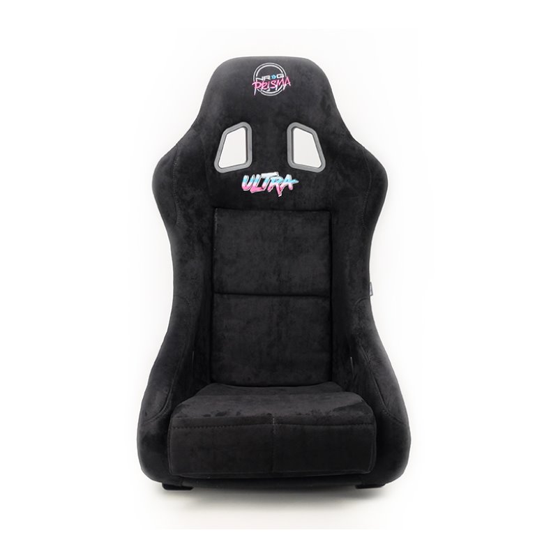 NRG FRP Bucket Seat ULTRA Edition - Medium (Black Alcantara/Gold Glitter Back)