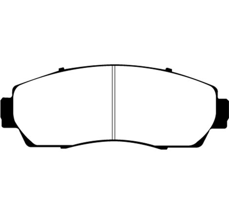 EBC 07-11 Honda CR-V 2.4 Greenstuff Front Brake Pads