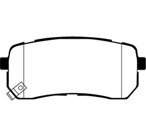 EBC 07-12 Hyundai Veracruz 3.8 Greenstuff Rear Brake Pads