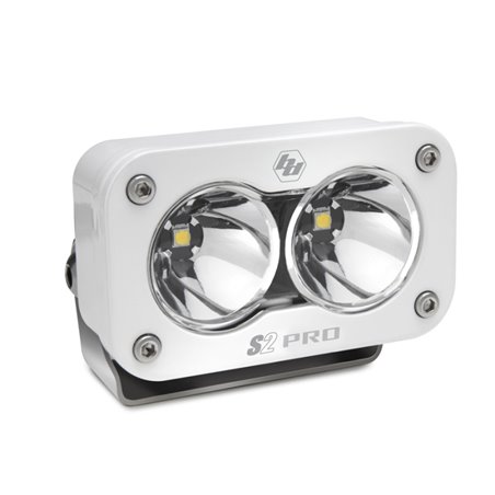 Baja Designs S2 Pro Spot Pattern White LED Light - Clear