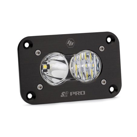 Baja Designs S2 Pro Flush Mount Driving Combo Pattern LED Work Light - Clear