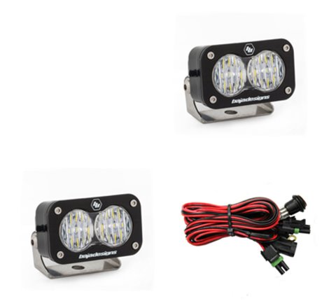 Baja Designs S2 Pro Series LED Light Pods Wide Cornering Pattern - Pair