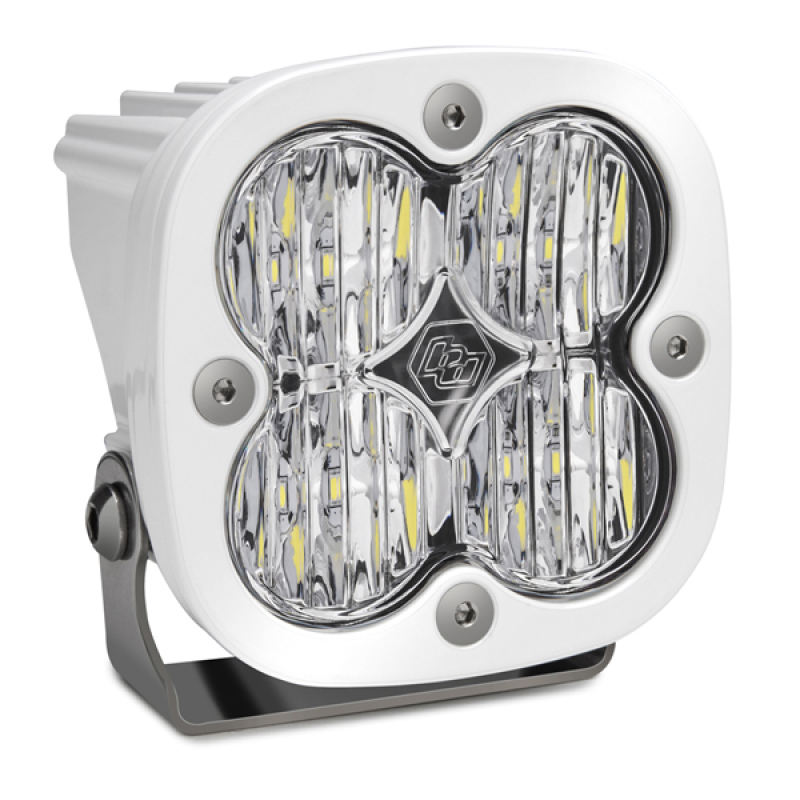 Baja Designs Squadron Pro White Wide Cornering Pattern LED Light Pod - Clear