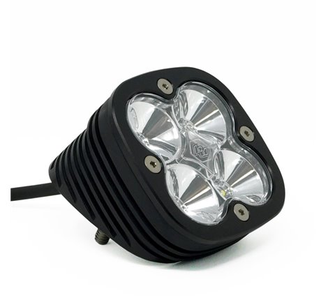 Baja Designs Squadron Pro Series Black Flush Mount Work/Scene Pattern LED Light Pod - Clear