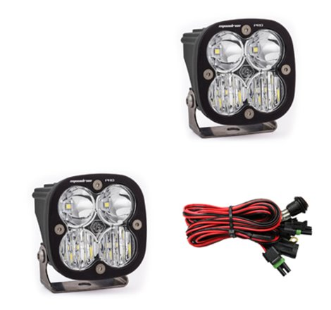 Baja Designs Squadron Pro Series Driving Combo Pattern Pair LED Light Pods