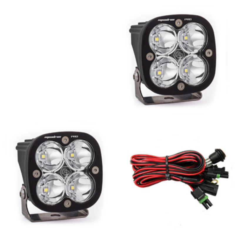 Baja Designs Squadron Pro Series Work/Scene Pattern Pair LED Light Pods