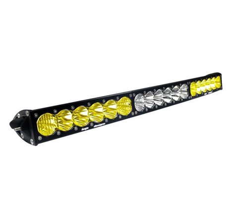 Baja Designs OnX6 Arc Series Dual Control Pattern 30in LED Light Bar - Amber/White