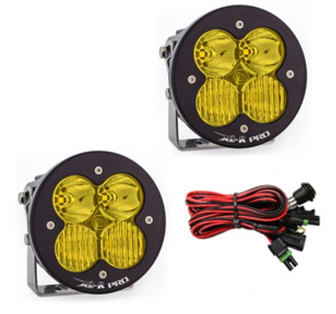 Baja Designs XL R Pro Series Driving Combo Pattern Pair LED Light Pods - Amber