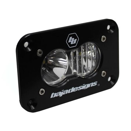 Baja Designs S2 Sport Flush Mount Driving Combo Pattern LED Work Light - Clear