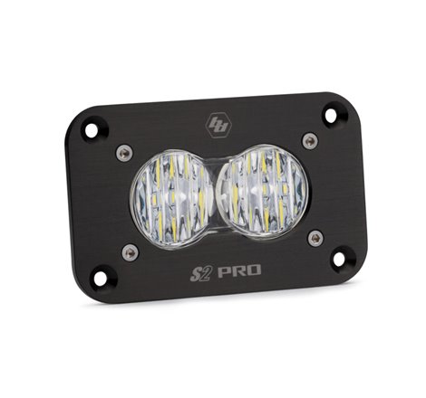 Baja Designs S2 Sport Flush Mount Wide Cornering Pattern LED Work Light - Clear Lens