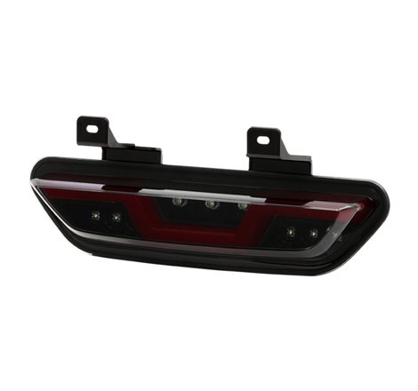 Spyder 15-16 Ford Mustang LED Reverse Lights - Black Smoke w/ Red Bar (ALT-YD-FM15RED-REV-BSM)