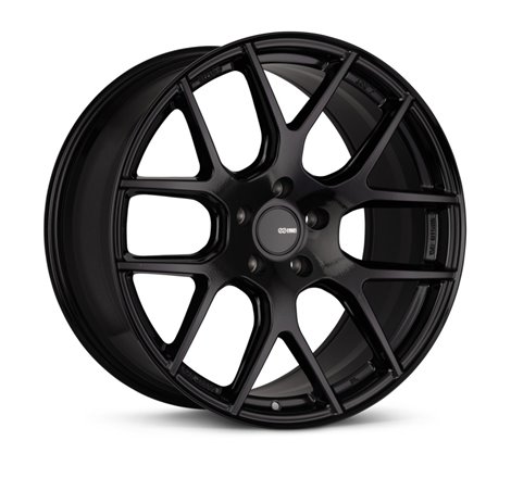 Enkei XM-6 20x8.5 5x120 40mm Offset 72.6mm Bore Gloss Black Wheel