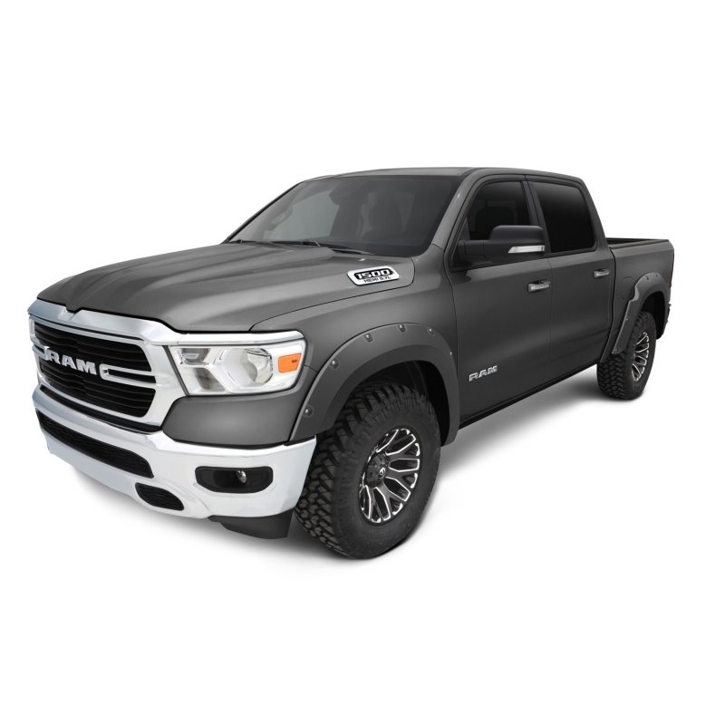 Bushwacker 20-22 Ram 1500 (Excl. Rebel/TRX) 76.3/67.4in Bed OE Style Flares 4pc - Grnite Crystal Met