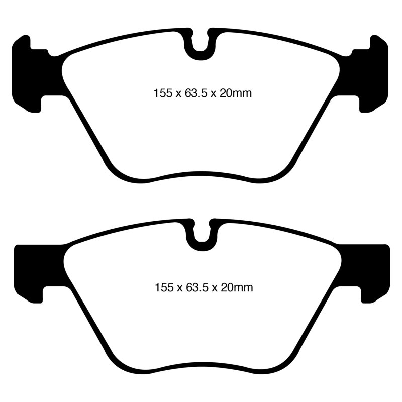 EBC 08-10 BMW 128 3.0 Redstuff Front Brake Pads