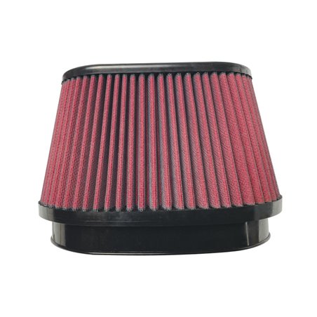 Injen Oiled Air Filter 8.5x5.63in Oval ID / 9.92x7.17in Base / 5.7in HT / 6.865ix4.115in Top