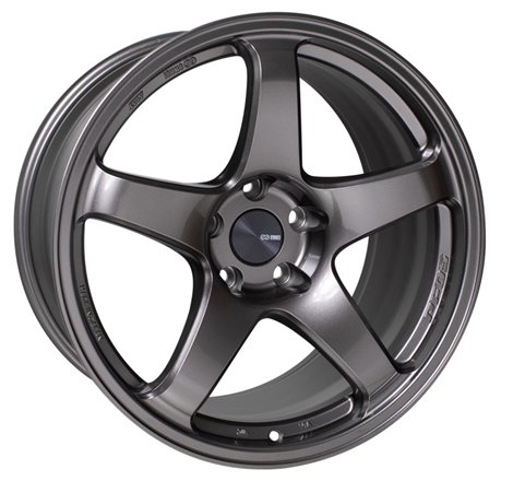 Enkei PF05 18x8 5x112 50mm Offset 75mm Bore Dark Silver Wheel