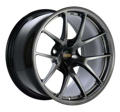 BBS RI-A 18x10.5 5x114.3 ET18 Diamond Black Wheel -82mm PFS/Clip Required