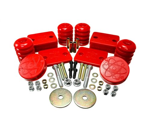 Energy Suspension 18-20 Jeep Wrangler JL Red Front Bump Stop Set (Set of 2)