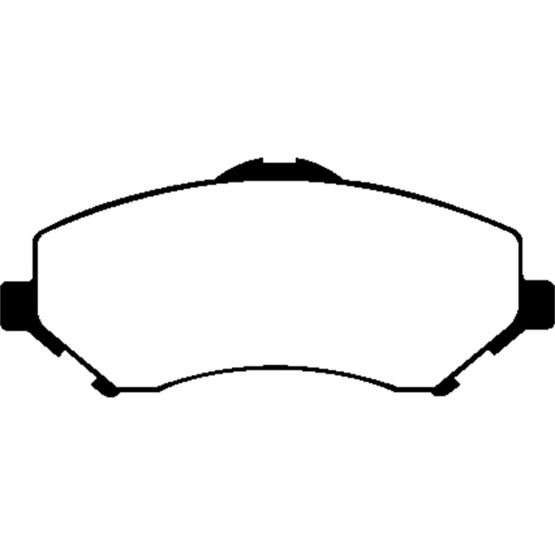 EBC 08-11 Chrysler Town & Country 3.3 Yellowstuff Front Brake Pads