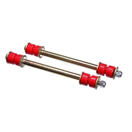 Energy Suspension Universal Fixed Length Red End Link Set (6in Length)