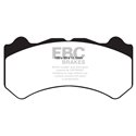 EBC 08-11 Nissan GT-R (R35) 3.8 Twin Turbo (Cast Iron Rotors) Bluestuff Front Brake Pads