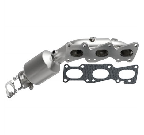 MagnaFlow OEM Grade Federal / EPA Compliant Manif Catalytic Converter 09-11 Hyundai Genesis V6 3.8L