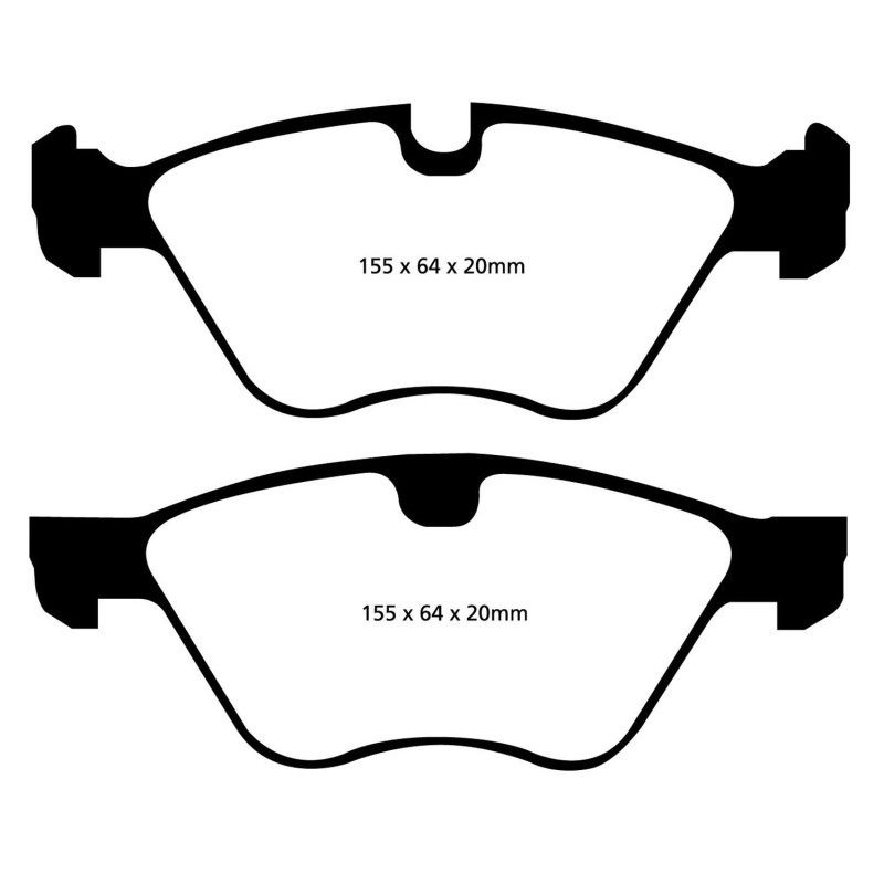 EBC 09+ BMW Z4 3.0 (E89) Ultimax2 Front Brake Pads