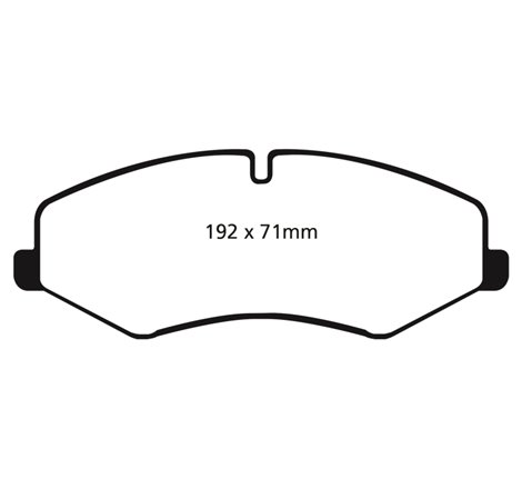 EBC 10-14 Land Rover LR4 5 Greenstuff Front Brake Pads