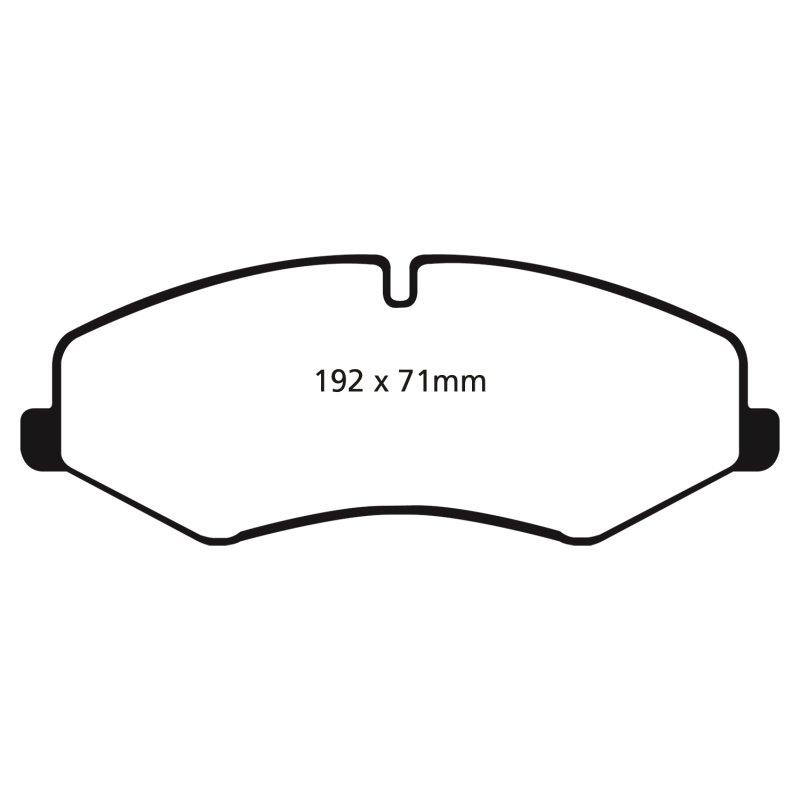 EBC 10-14 Land Rover LR4 5 Greenstuff Front Brake Pads