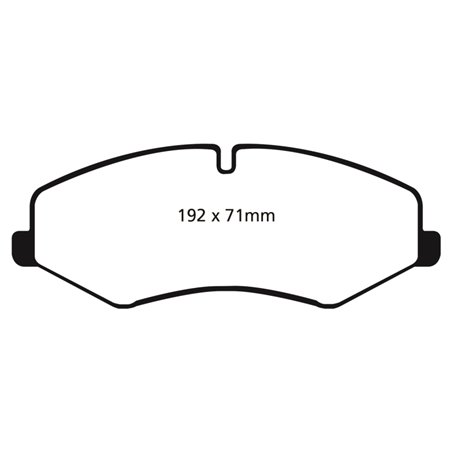 EBC 10-14 Land Rover LR4 5 Greenstuff Front Brake Pads