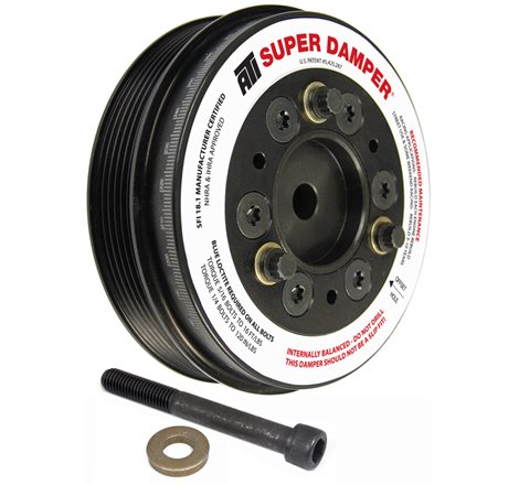 ATI Damper - 5.74in - Alum - 6 Grv - Mini Cooper S - 1.6L - 2 Percent OD - 1Pc