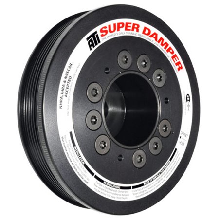 ATI Damper - 6.570in - Alum - 6 Grv - Audi - Street