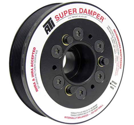 ATI Damper - 5.67in - Alum - 6 Grv - Mitsubishi Evo 10 - 3 Percent UD - 08+ - 1Pc