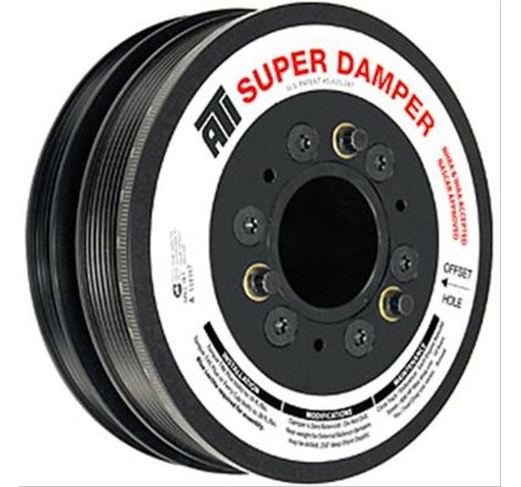 ATI Damper - 5.67in - Alum - 6/4 Grv - 25 Percent UD - LS1/LS2 - F & V Body - 10 Per UD A/C - 1Pc