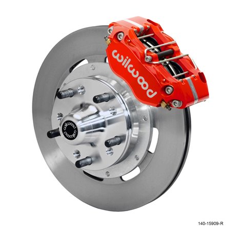 Wilwood Dynapro 4R Front Kit 11.75in Ultralite HP Rotors - Red