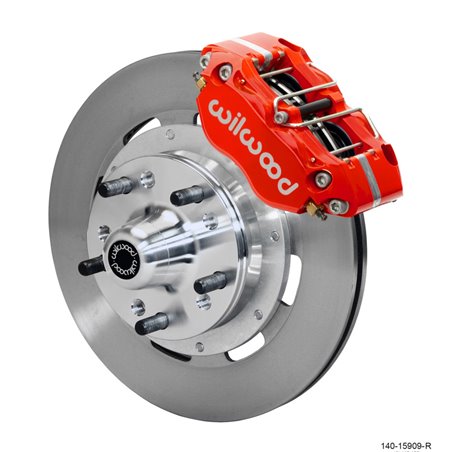 Wilwood Dynapro 4R Front Kit 11.75in Ultralite HP Rotors - Red