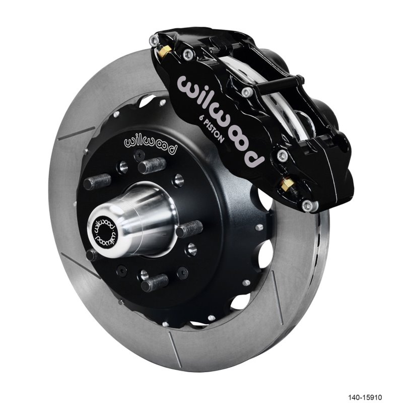 Wilwood Narrow Superlite 6R Front Big Brake Kit 12.88in GT Competition Series Rotor - Black