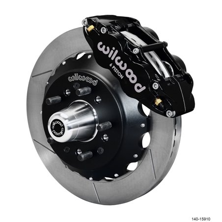 Wilwood Narrow Superlite 6R Front Big Brake Kit 12.88in GT Competition Series Rotor - Black